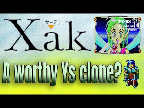 Xak - A worthy Ys clone? (PC-88 Paradise) Let's compare to the SNES, TurboGrafX, X68000 and MSX!