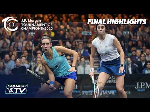 Squash: J.P. Morgan Tournament of Champions 2020 - Women's Final - Serme v El Sherbini