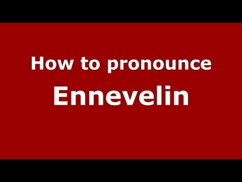 How to pronounce Ennevelin (French/France) - PronounceNames.com