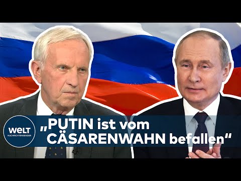 PUTINS bizarrer Vergleich: „Russischer Präsident vom CÄSARENWAHN befallen“ - Klaus Wittmann