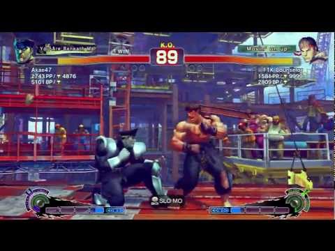 SSF4 AE - Akae47 (Bison) Vs KaizenMaster (Ryu)