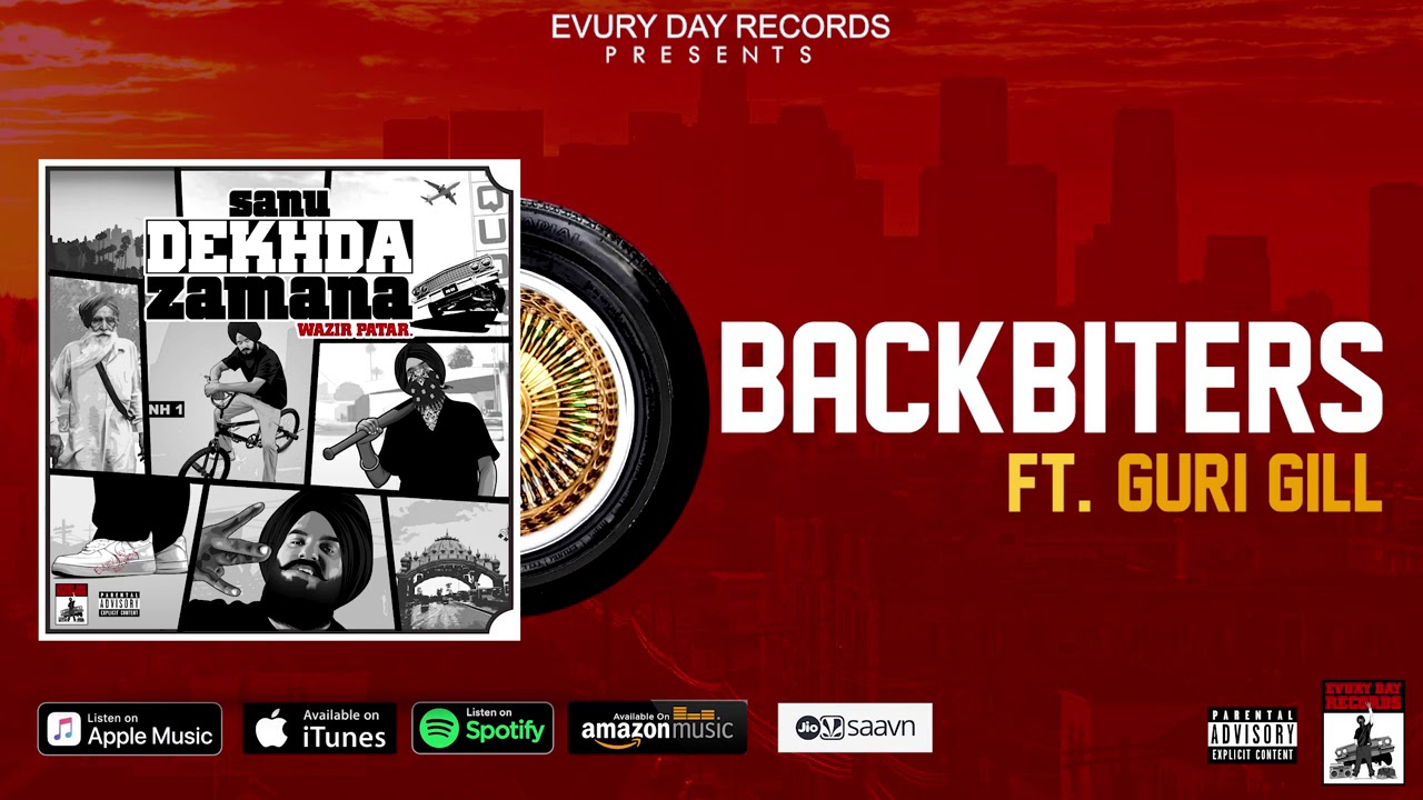 Backbiters Lyrics | Sanu Dekhda Zamana | Guri Gill