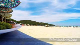 Kho Ran, Pattaya, Thailand（ラン島のタイムラプス）