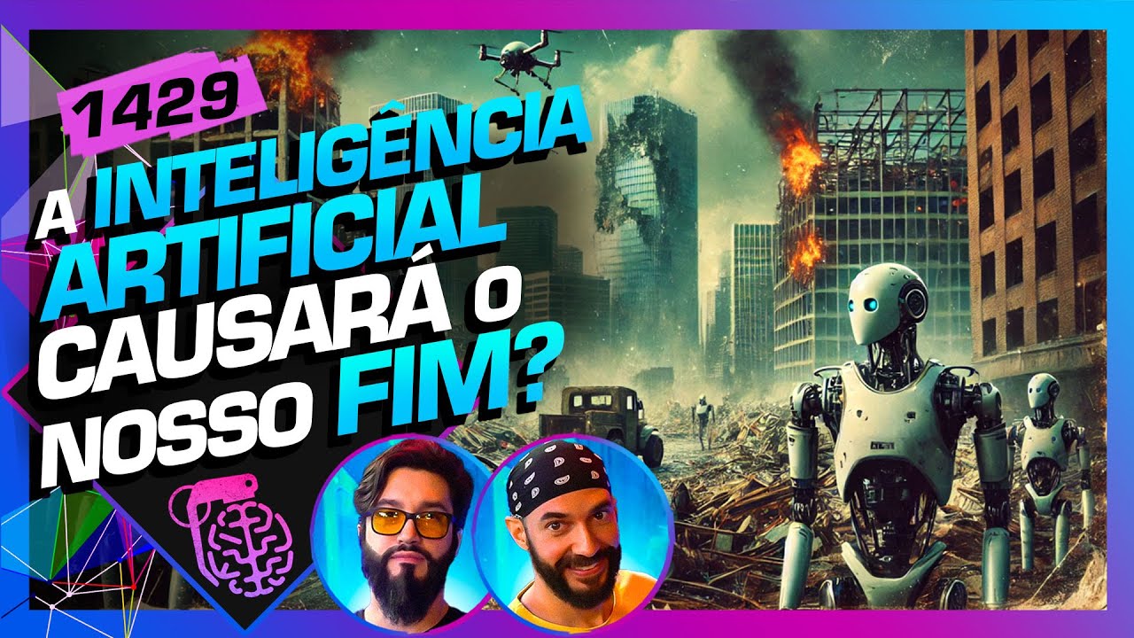 A I.A CAUSARÁ NOSSO FIM? : ALAN NICOLAS E ROBERTO PENA SPINELLI - Inteligência Ltda. Podcast #1429