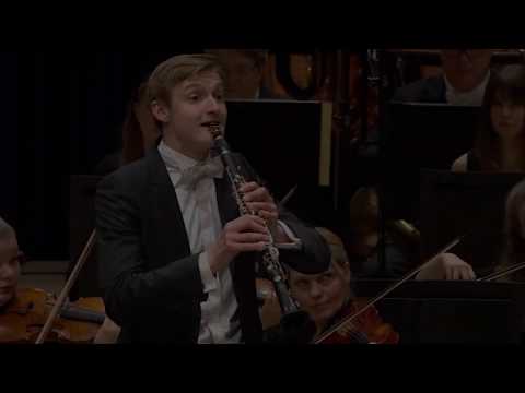 Mozart Clarinet Concerto, 1st prize winner C. Nielsen Competition 2019 - Blaz Sparovec