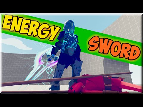 Energy Sword vs Every Faction - TABS MODS | Totally Accurate Battle Simulator | TABS GAMEPLAY