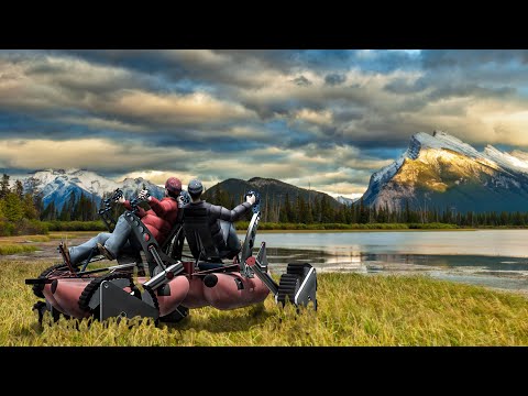 Crowdfunding-Aufruf - Wir wollen mit einem pedalbetriebenen Amphibienfahrzeug durch Alaska