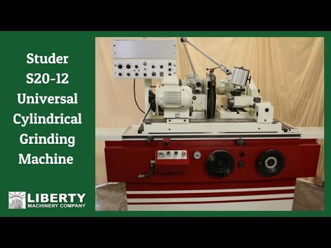 Studer S20-12 Universal Cylindrical Grinding Machine - Liberty #29839