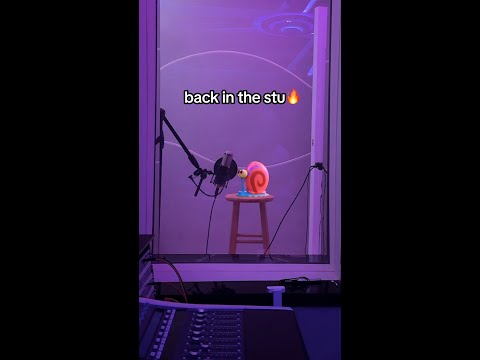 Gary in the recording booth