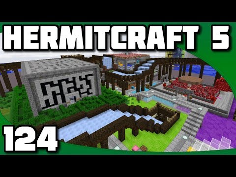 Hermitcraft 5 - Ep. 124: Building the Ice Boat Track