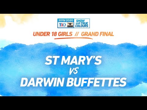 St Mary’s vs Darwin Buffettes: Grand Final – Under 18 Girls: 2019-20 TIO NTFL