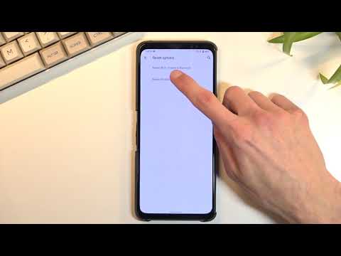 How to Hard Reset ASUS Rog Phone 5S via System Settings? Perform Factory Reset in System Options