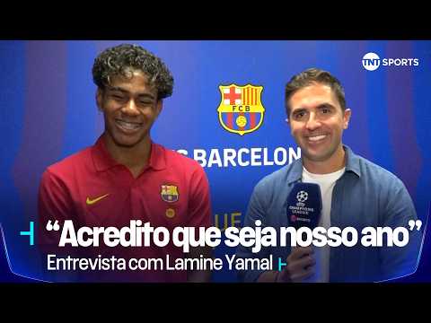 A CHAMPIONS É DO BARÇA?! YAMAL MOSTRA CONFIANÇA NO TÍTULO E PREPARAÇÃO DO JOGO COM MÚSICA BRASILEIRA