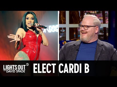 David Spade Knew Cardi B Might Run for Office (feat. Jim Gaffigan) - Lights Out with David Spade