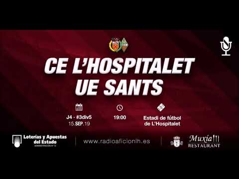 Gol Miquel Ripoll C. E. L'Hospitalet - U. E. Sants temporada 19/20