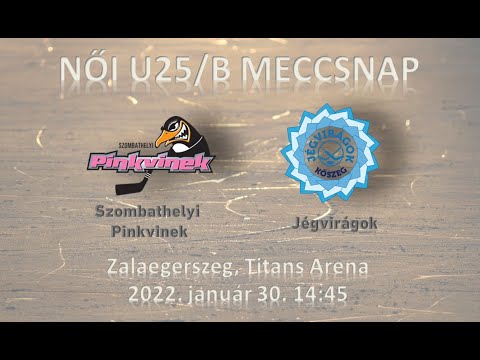 NU25B 8 Szombathelyi Pinkvinek -  Jégvirágok (élő közvetítés)