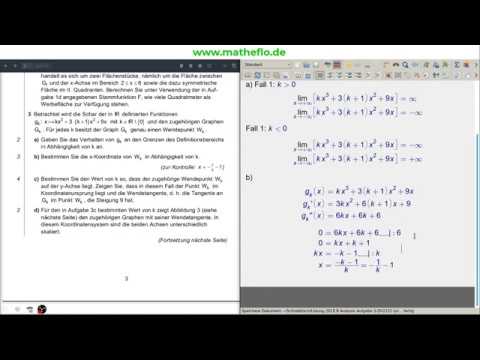 Mathe Abi 2019 Bayern  ✅  Aufgabengruppe 1 | Teil B | Aufgabe 3 (LÖSUNG)