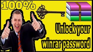 How To Unlock Winrar Password Protected Files 100% Work 2017