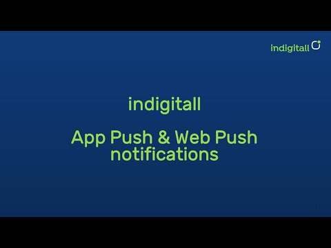 indigitall App and Web Push Notifications