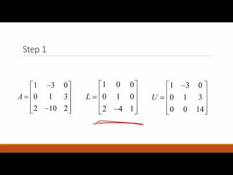 LU Factorization