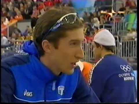 TORINO 2006 PATTINAGGIO VELOCE 1500 ORO DI  ENRICO FABRIS