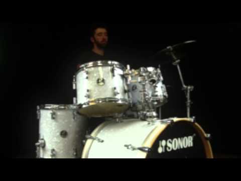 Sonor S-Classix 2007 12" x 9" Tom drum in satin Ebony veneer 5mm European Birch shell Made in Germany image 6