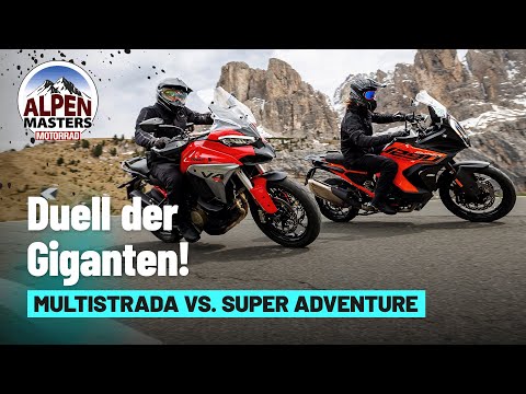 Adventure Bikes am Pass - Ducati Multistrada V4 S vs. KTM 1290 Super Adventure S | Alpenmasters 2025
