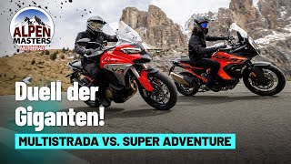 Adventure Bikes am Pass - Ducati Multistrada V4 S vs. KTM 1290 Super Adventure S | Alpenmasters 2025