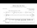 Shine like the Sun - arr. Karen E Black