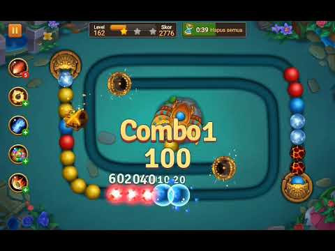 Jungle Marble Blast Level 162