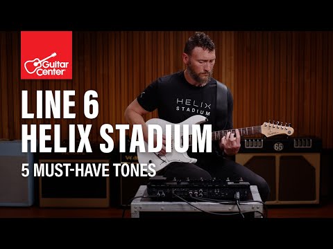 My 5 Favorite Line 6 Helix Stadium Tones | Demo with Tony Camponovo