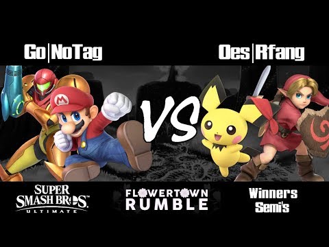 FTR5 - GO | NoTag (Mario, Samus) VS OeS RFang (Young Link, Pichu) - SSBU Winners Semi's