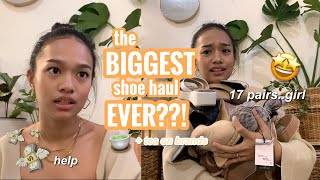 SHOE HAUL + TRY-ON *17 PAIRS!!* | Hue Manila, Indiana Jane, Tazanna PH, and MORE!