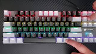 XUNFOX K80 87 Keys