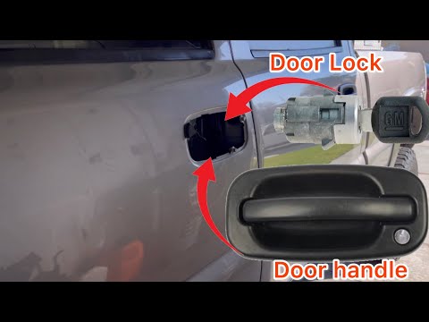 How To: 03-06 chevy Silverado Door Handle/Door Lock Replacement