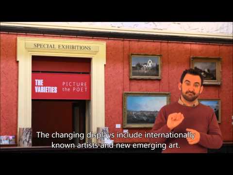 Introduction to the Harris Museum (BSL signed)