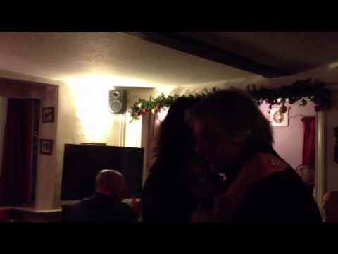 Mark Santacrue at the plume at Xmas