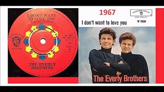 The Everly Brothers - I Don't Want to Love You 'Vinyl'
