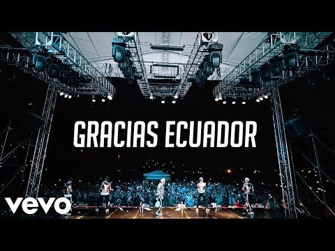 CNCO, Prince Royce - Llegaste Tú ( En Vivo )  Riobamba
