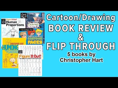 Book Review and Flip Through - 5 Books by Christopher Hart