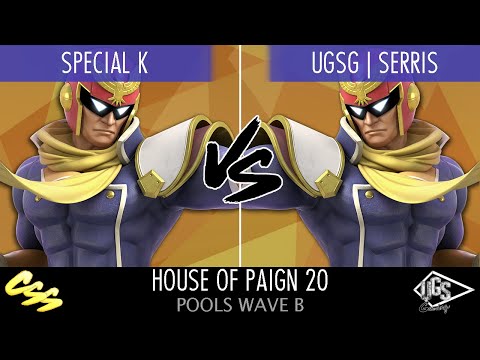 [House of Paign 20] Pools Wave B: Special K (Captain Falcon) vs. UGSG | Serris (Captain Falcon)