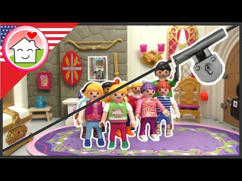 Playmobil English Lena’s Class Does an Escape Room - The Hauser Family