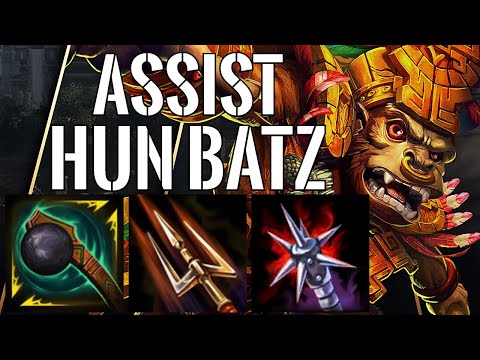 Gift Wrapping Free Kills For The Whole Team! Hun Batz Jungle Gameplay (Smite Conquest)