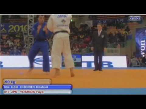 SUWON 2010 CHORIEV (UZB) YOSHIDA (JPN) -90 KGSUWON 2010