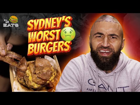 Sydney's WORST RATED Burgers!! - It's All Eats