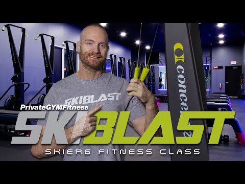 SkiErg Strength Workout Class (W4, D2) | SKIBLAST 🔥 200-300 kcal (FOLLOW ALONG!)