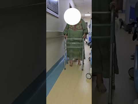 المشي بعد تغيير مفصل الركبة