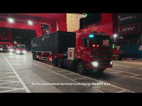SANY Autonomous Electric Terminal Trucks Transform Mawan Port with a Smart Port Solution