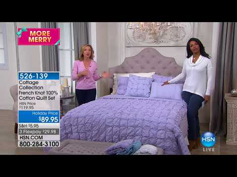 HSN | Cottage Collection Quilt Shoppe 10.17.2017 - 02 AM