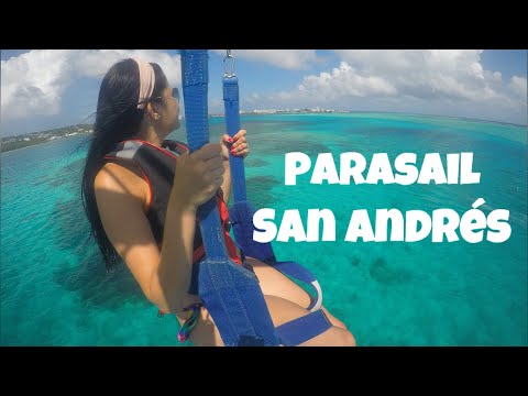 PARASAIL EM SAN ANDRÉS - bhparaomundo